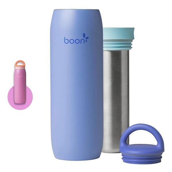 Botella enfriadora de leche materna Boon Frosh_azul