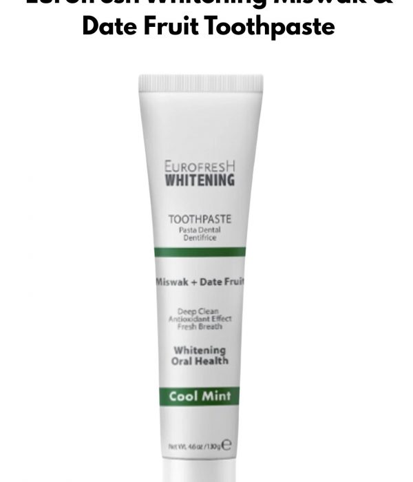 EUROFRESH WHITENING MISWAK & DATE FRUIT TOOTHPASTE