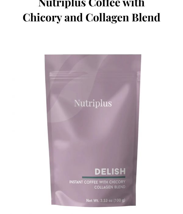 NUTRIPLUS COFFE WITH CHICORY AND COLLAGEN BLEND