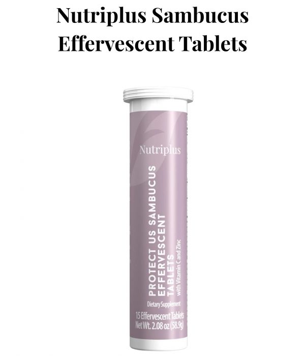NUTRIPLUS SAMBUCUS EFFERVESCENT TABLETS