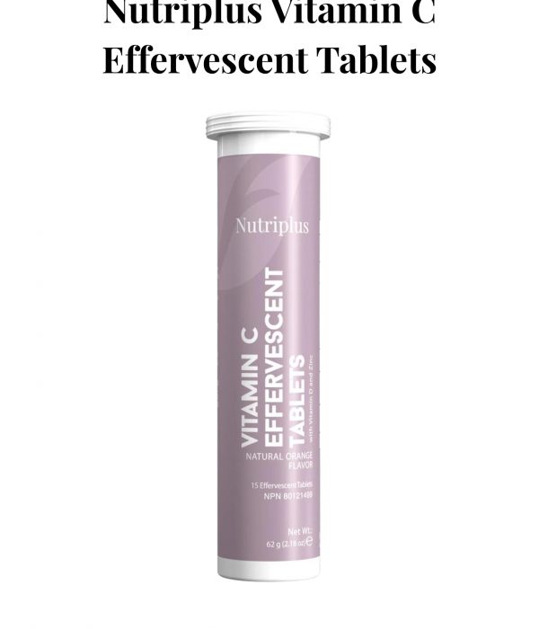 NUTRIPLUS VITAMINA C EFFERVESCENT TABLET